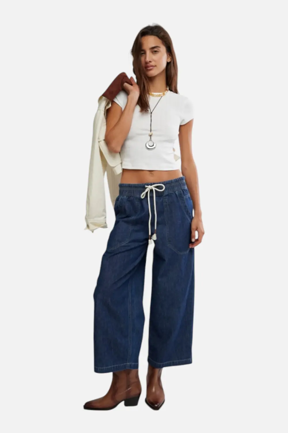 Free People Easy Peasy Pull-On In Cruise Control 1