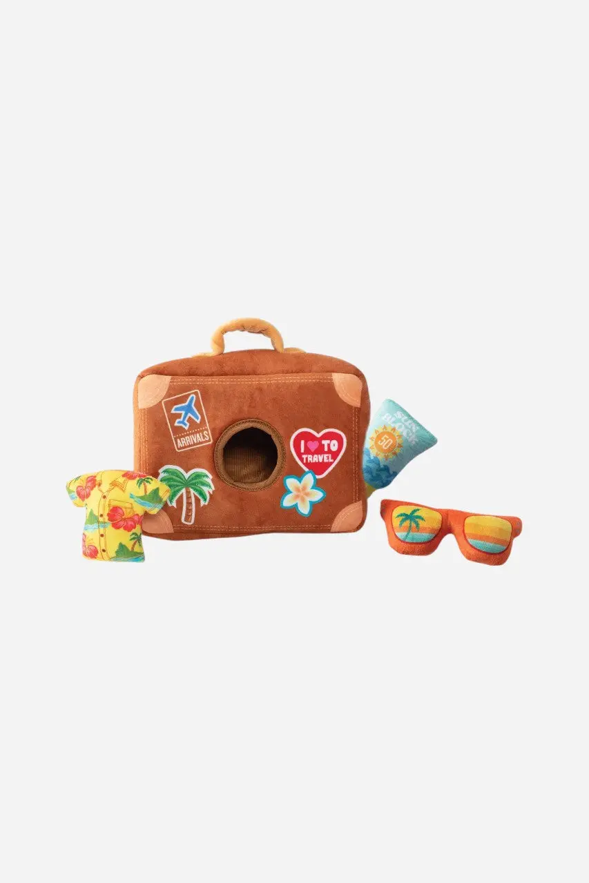 Fringe Studio Pack Your Bags Interactive Dog Toy 1