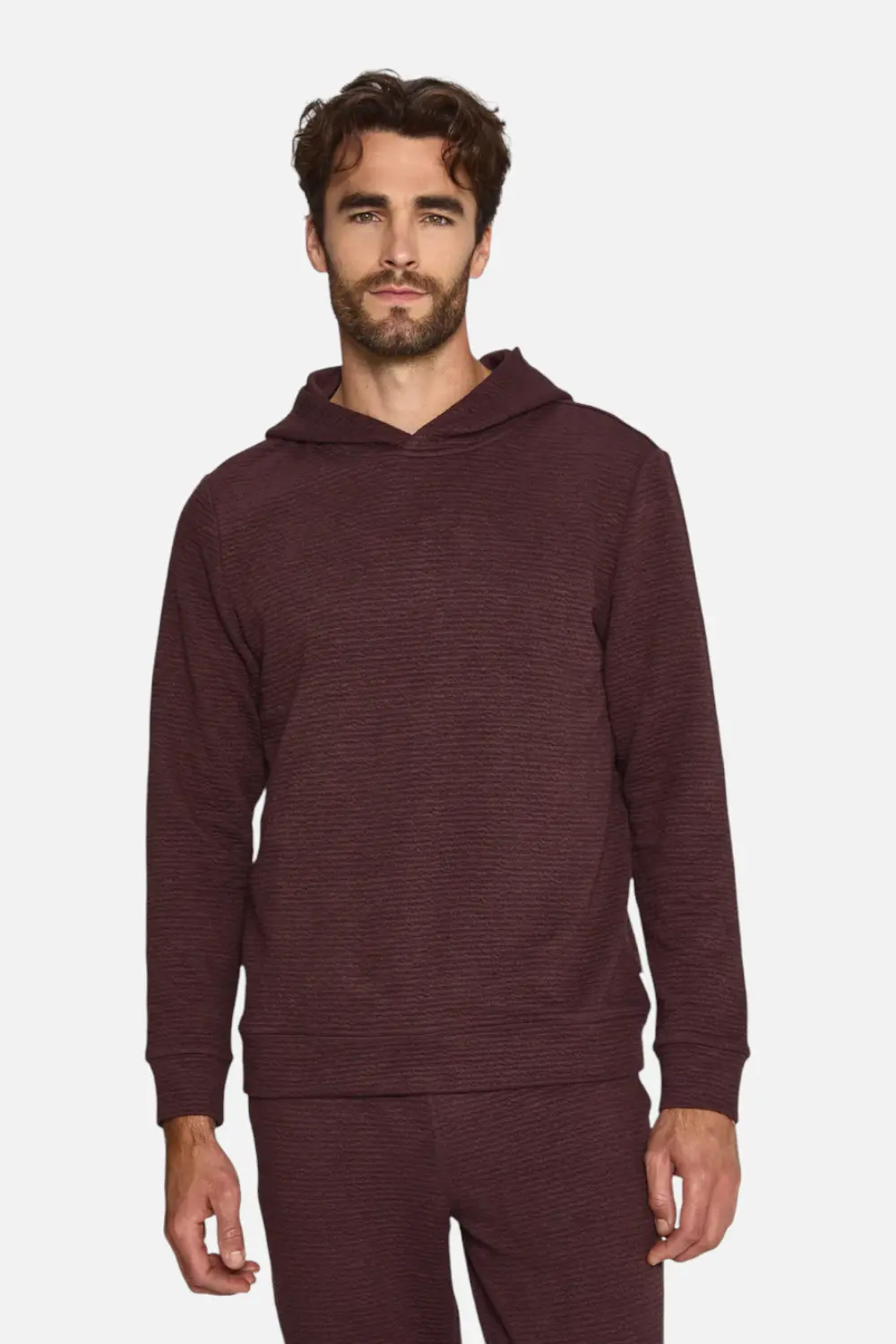 7 Diamonds Men's Elevate Hoodie In Bordeaux 1