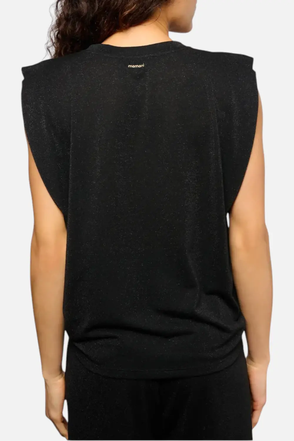 Momoni Women's Enna Tee Shirt In Nero 2