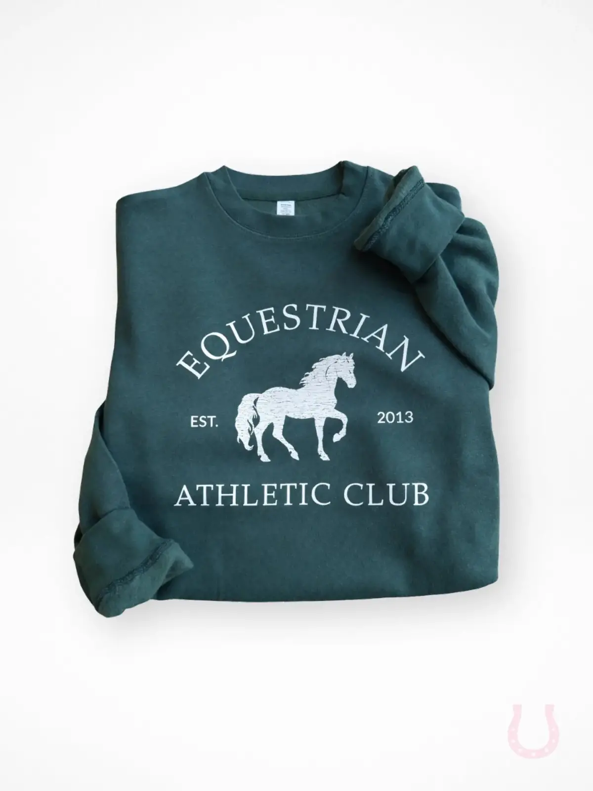 Equestrian Athletic Club Sweatshirt (Green) 1