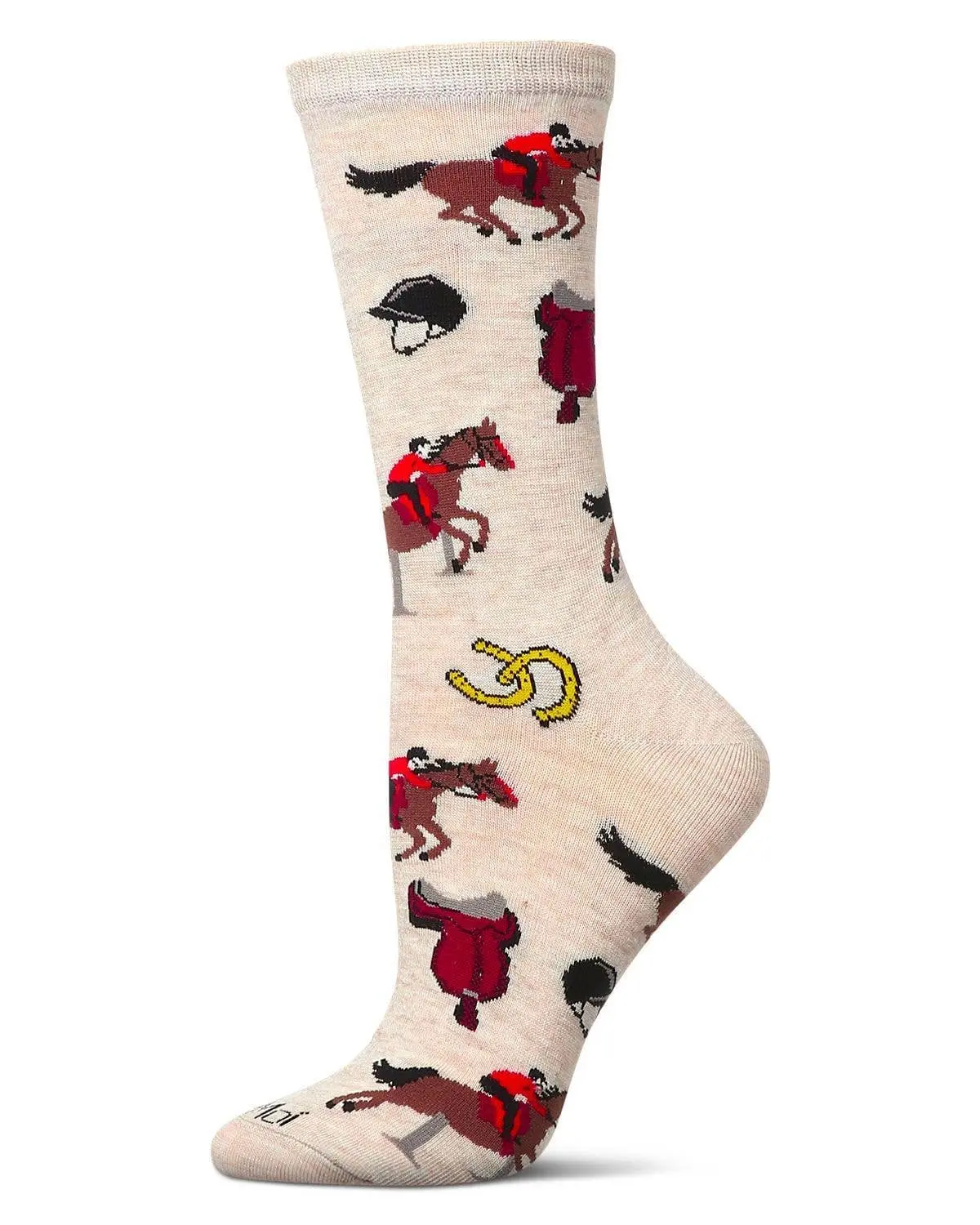Equestrian Bamboo Crew Socks 1