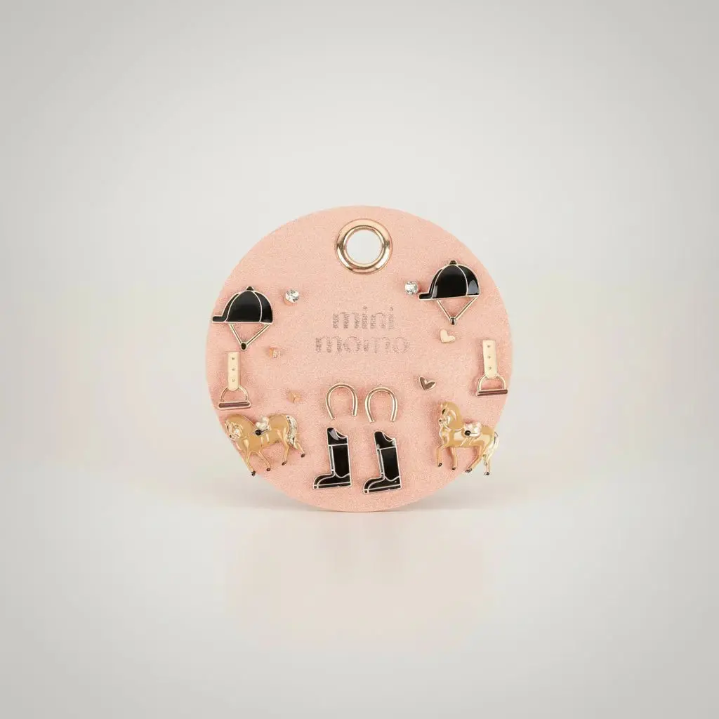 Equestrian Earring Set 1