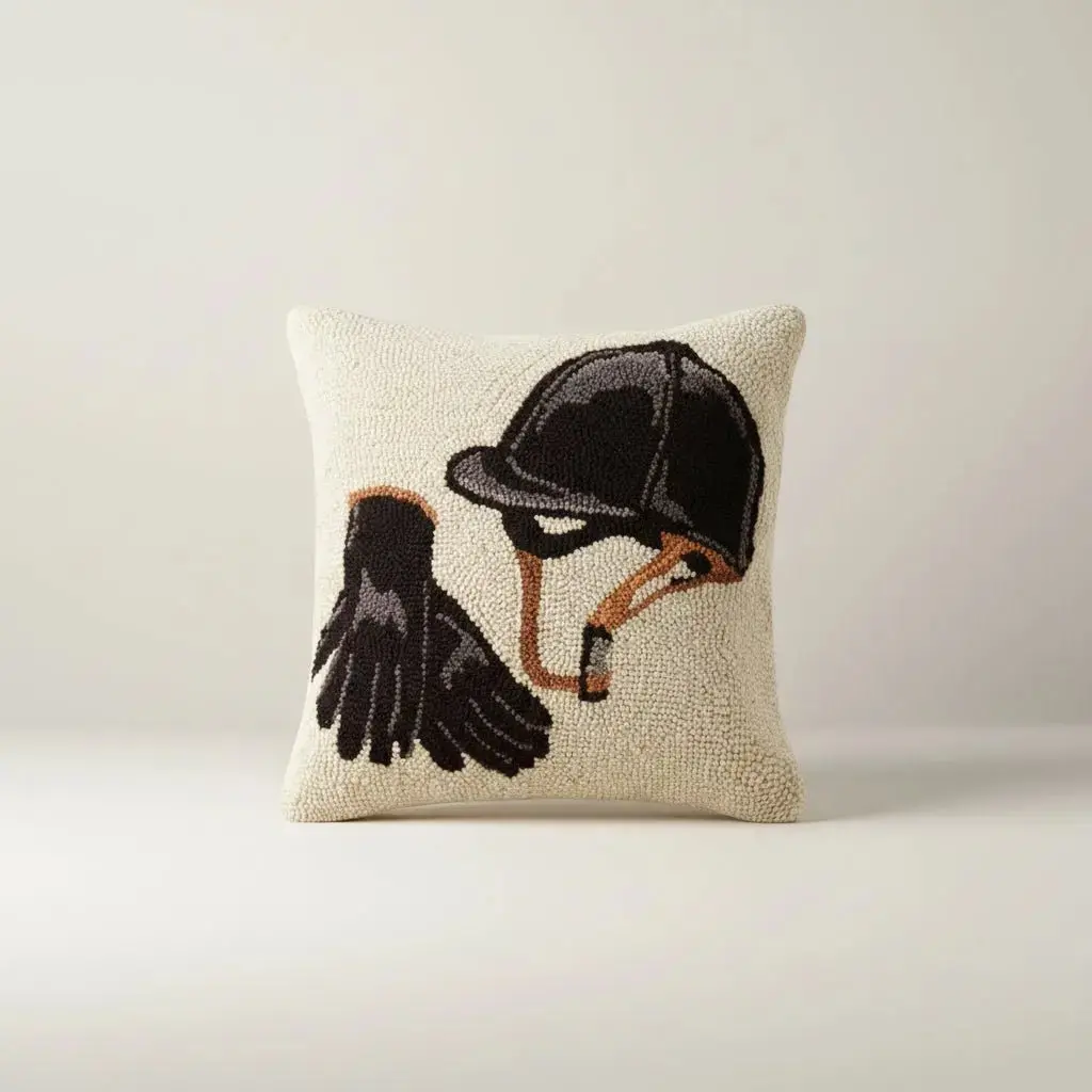 Equestrian Gear Hook Pillow 1