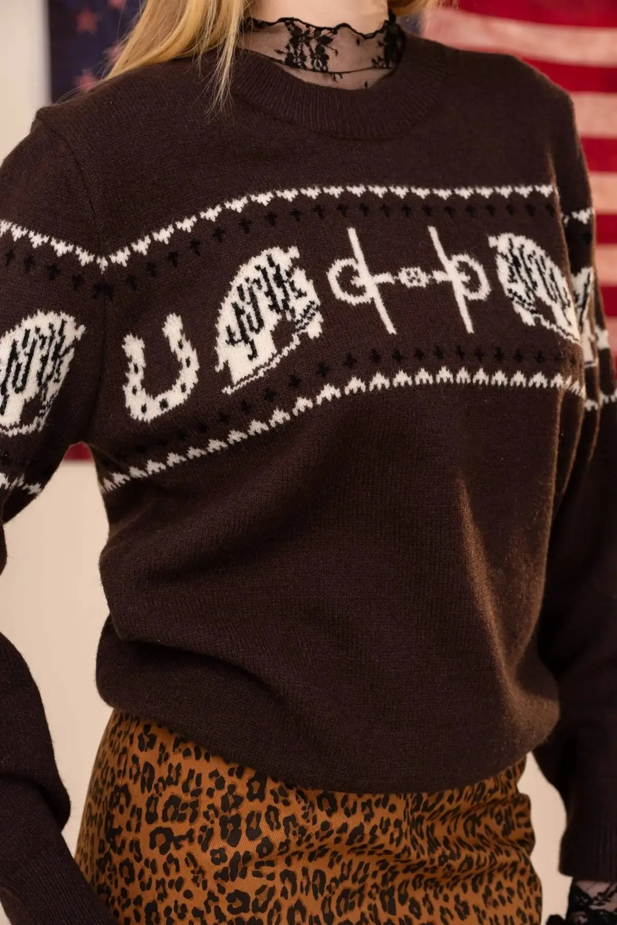 Equestrian Tack Sweater 1