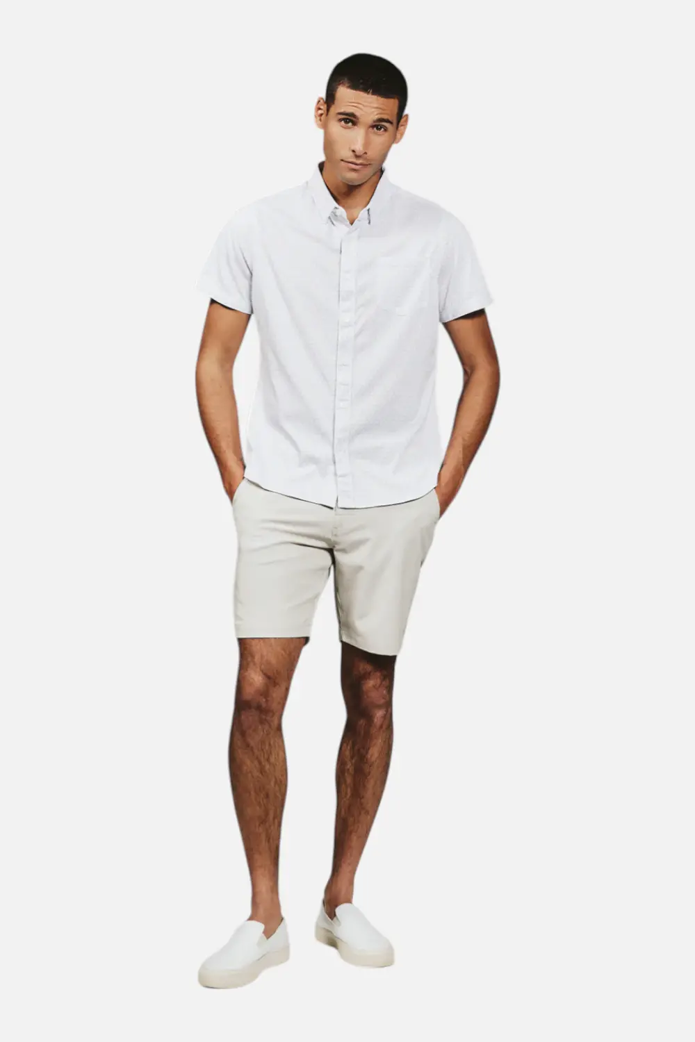 7 Diamonds Men's Everest 8" Short In Light Sand 1