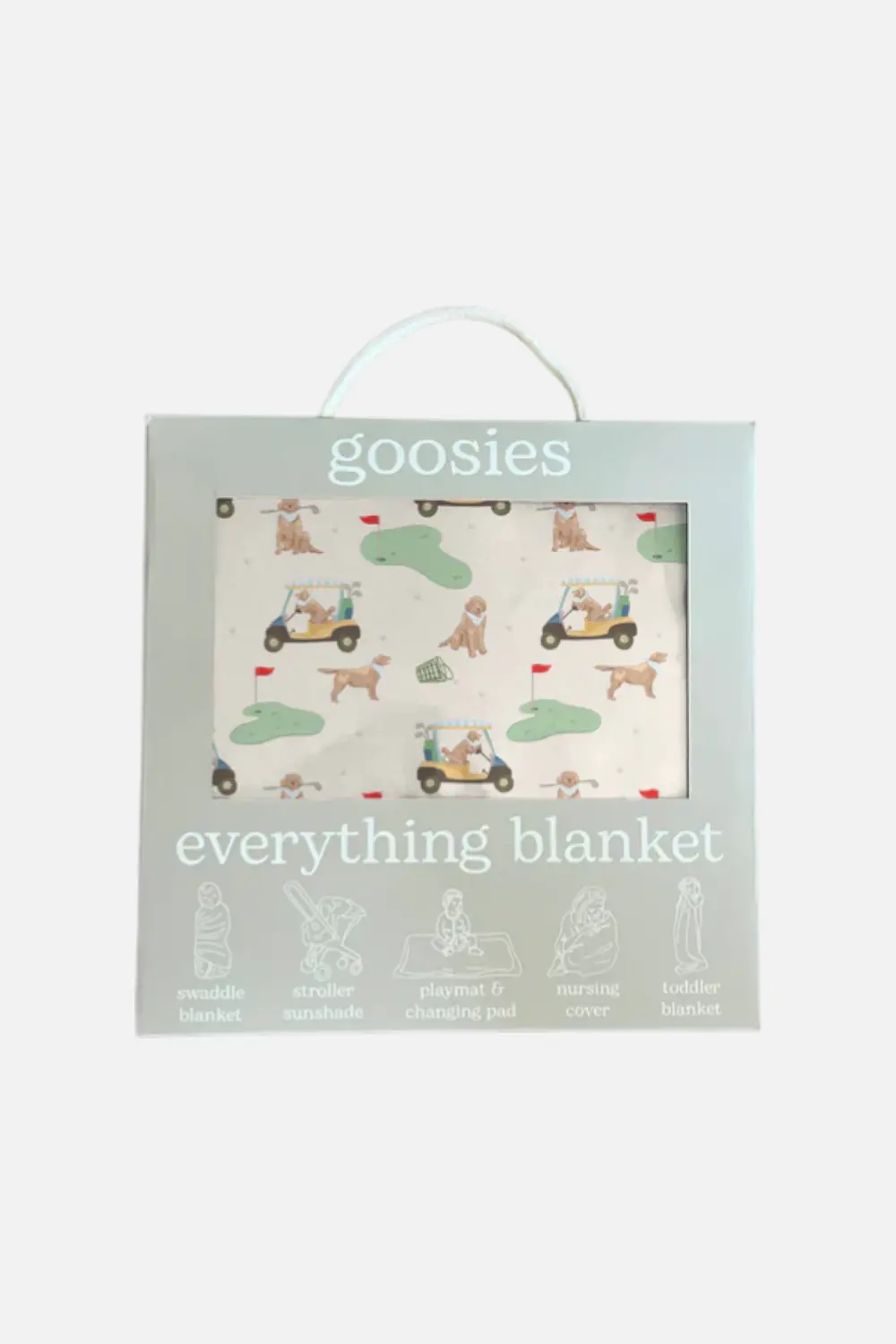 Goosies Everything Blanket In Barks & Birdies 1
