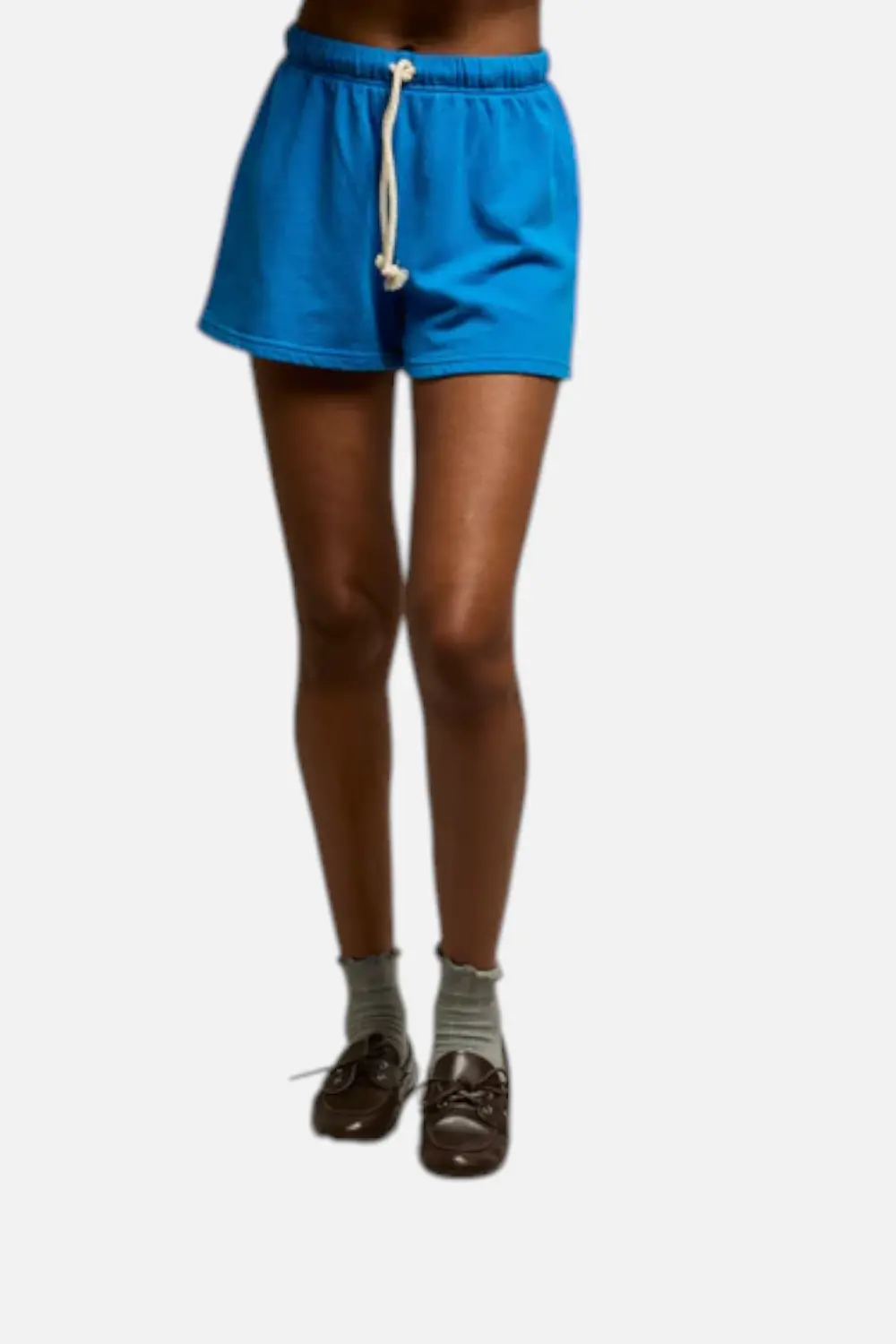 Perfect White Tee Layla Shorts In Cobalt Blue 1