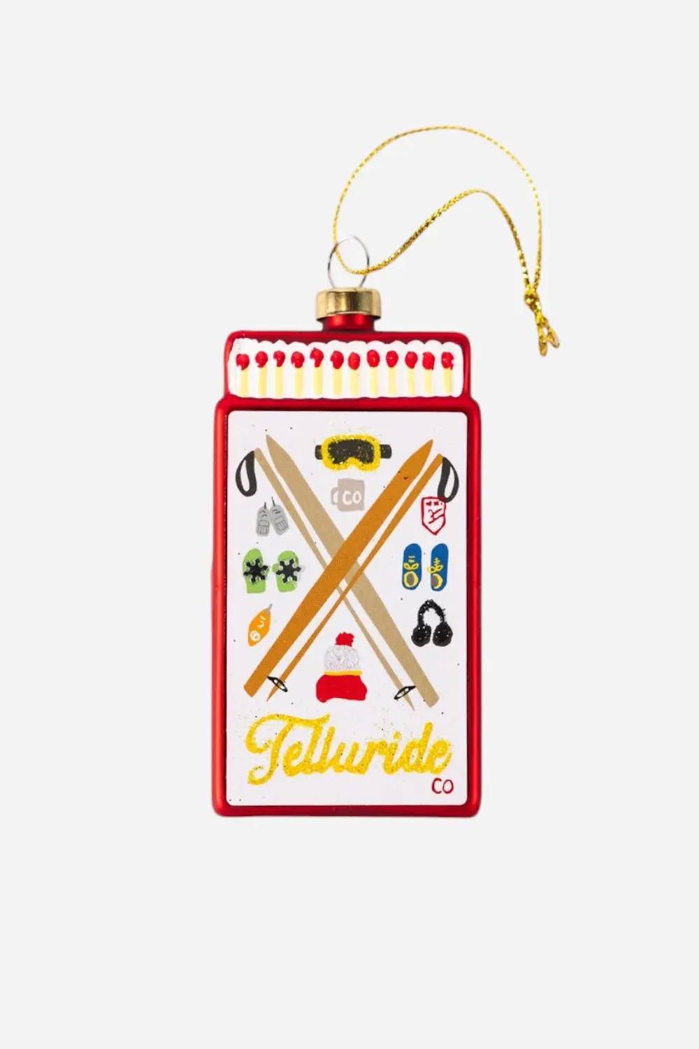 Telluride Matchbook Ornament 1
