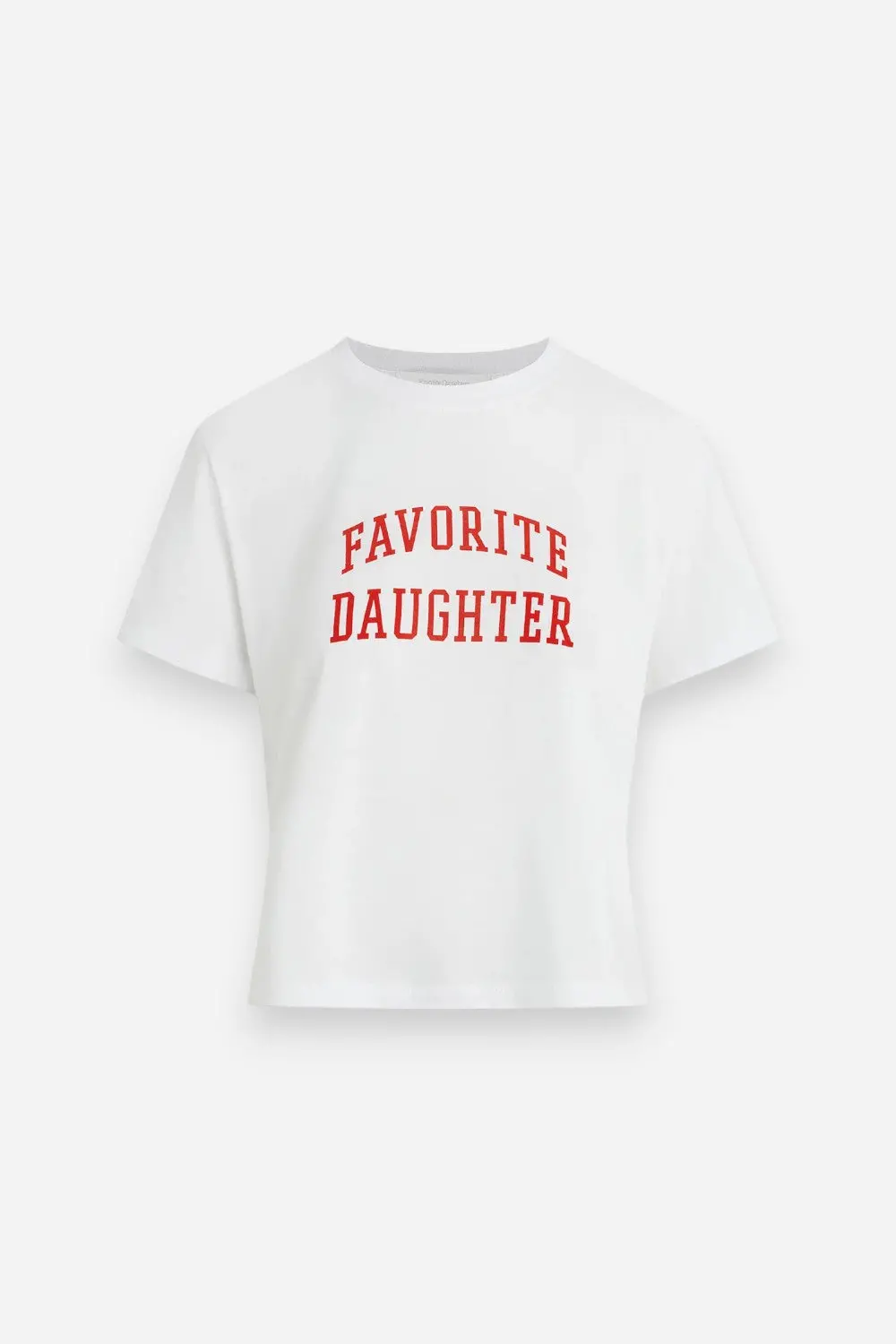 Favorite Daughter Crop Collegiate White Rouge 1