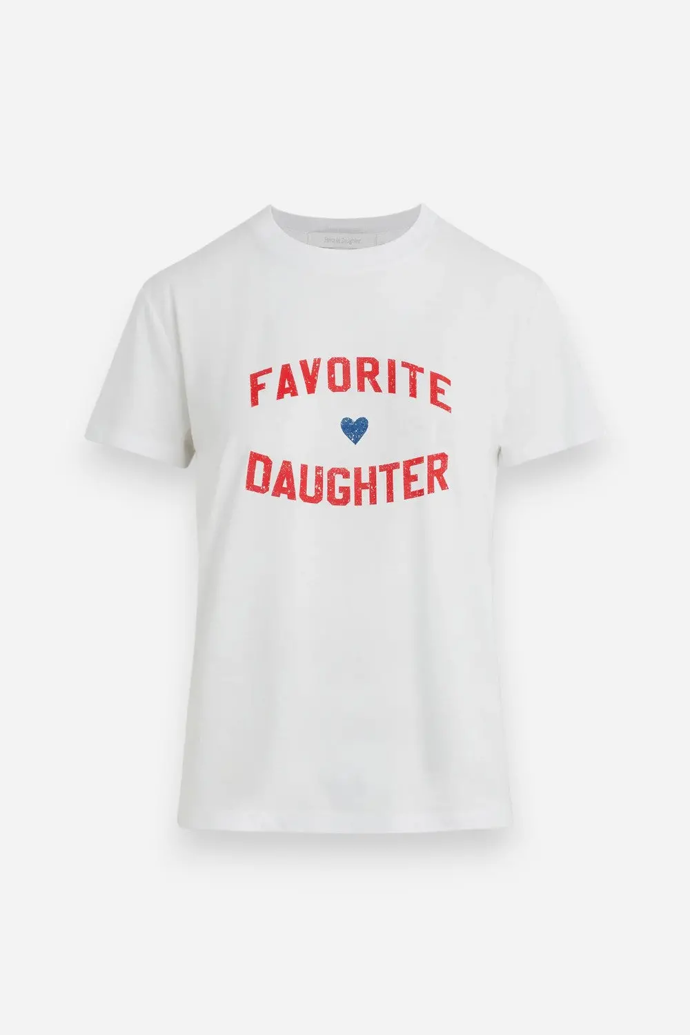 Favorite Daughter Tee White Rouge 1