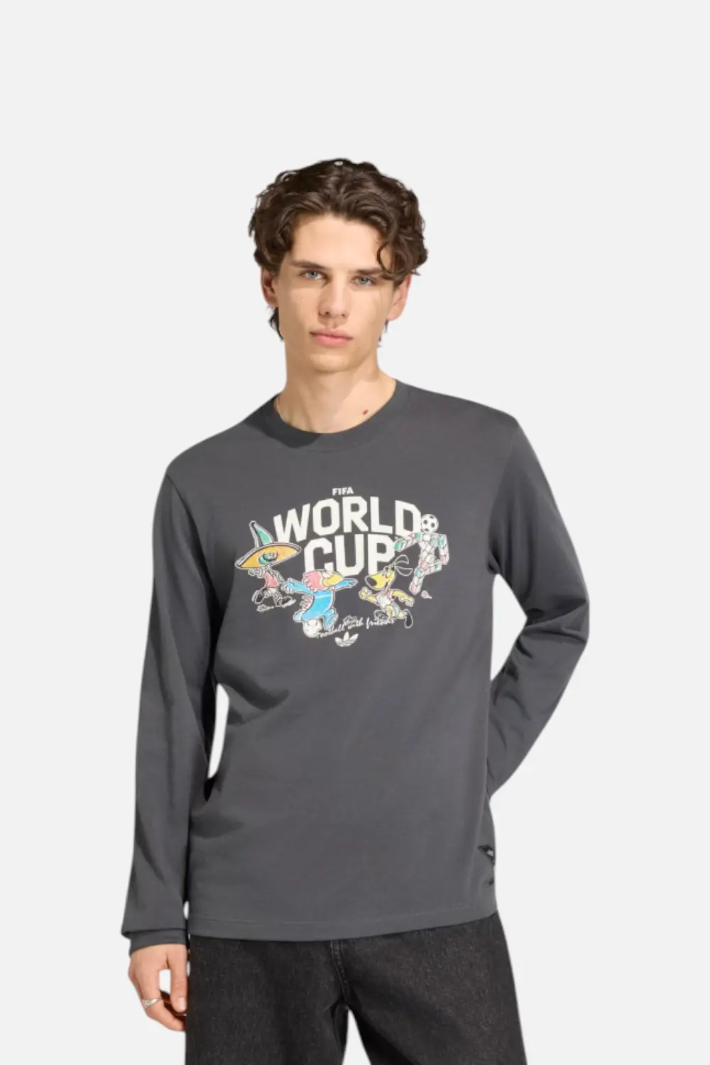 Adidas Fifa World Cup 26 Mascot Long Sleeve T-Shirt 1