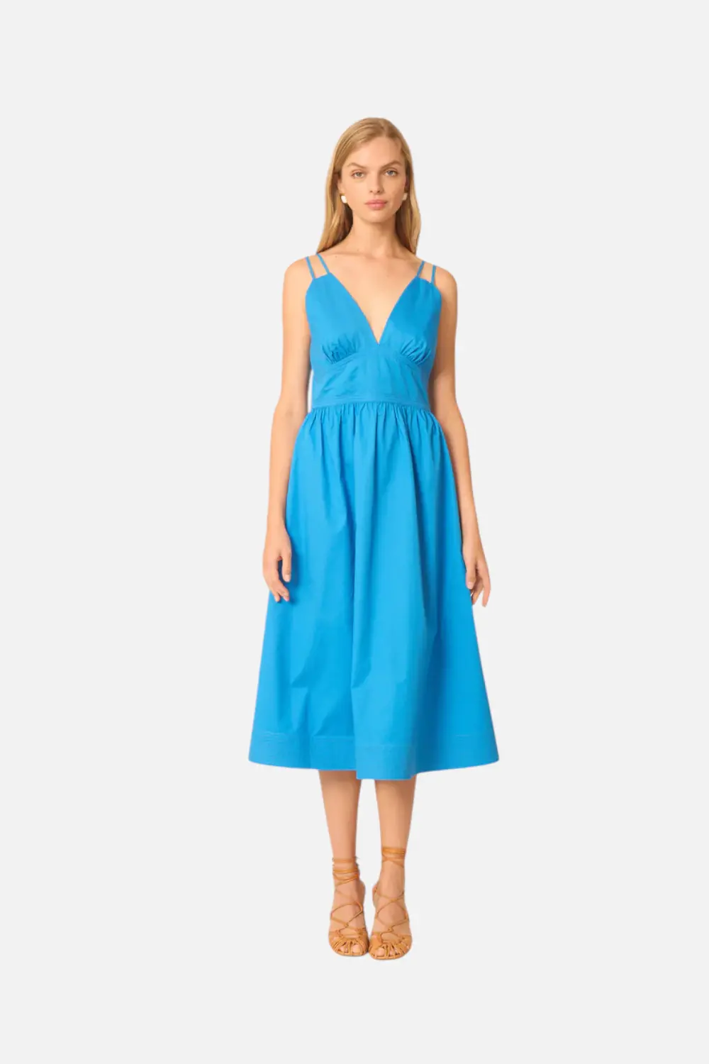 Gilner Farrar Floria Dress In Peacock Blue 1