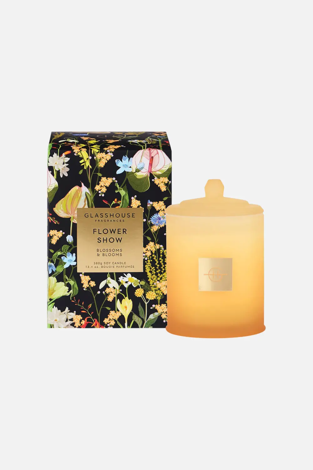 Glasshouse Flower Show Triple Scented Candle, 13.4Oz 1