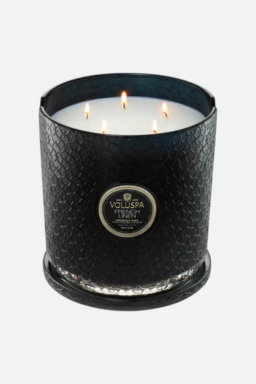 Voluspa French Linen 5 Wick Hearth Candle 2