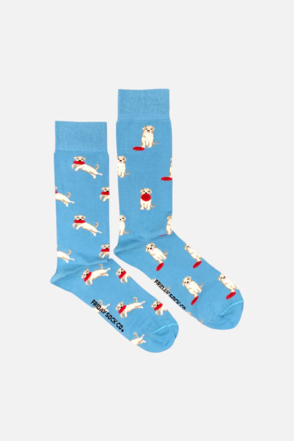 Friday Sock Co Dog & Frisbee Socks 1
