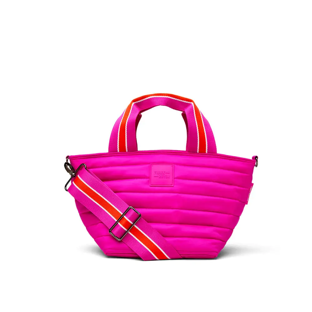 Think Royln Beach Bum Mini Cooler Bag In Fuchsia 1