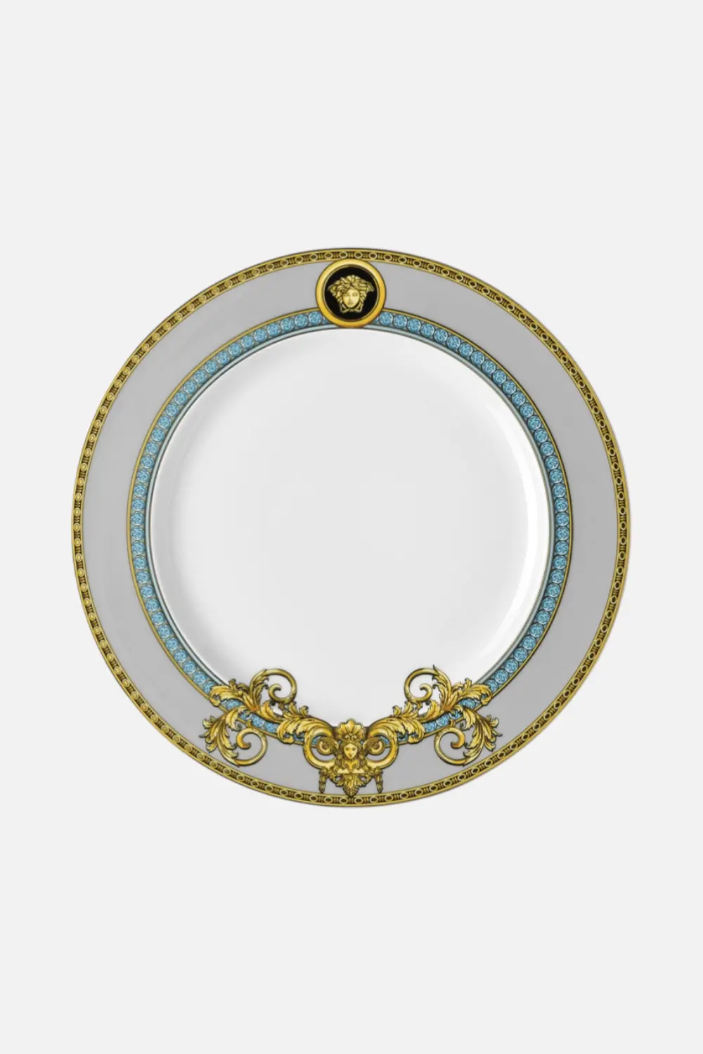 Versace Prestige Gala Bleu Dinner Plate - 10.75" 1