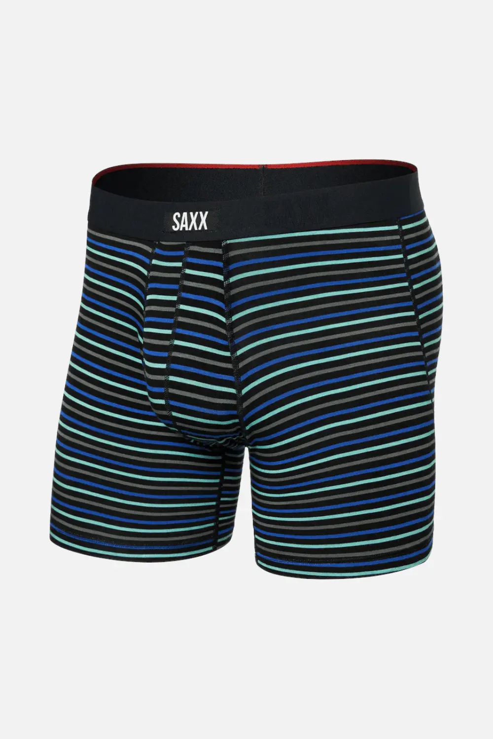 Saxx Men's Vibe Xtra Comfort Boxer Brief In Gents Stripe 1