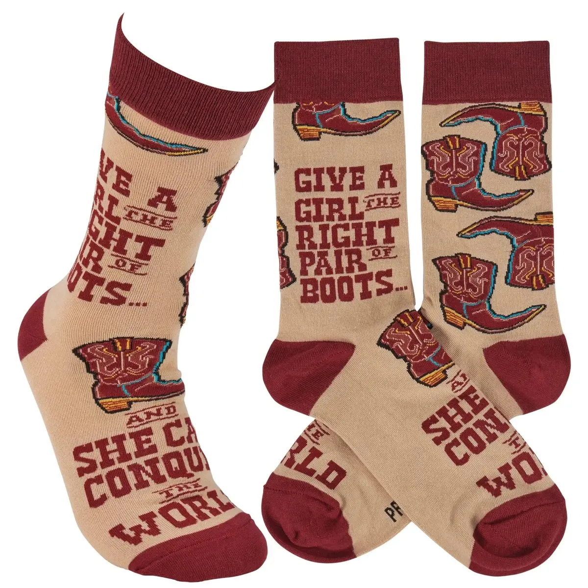 Give A Girl Boots Socks 1