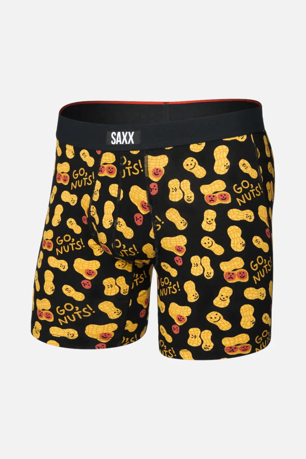 Saxx Men's Vibe Xtra Soft Comfort Boxer Brief In Go Nuts 1
