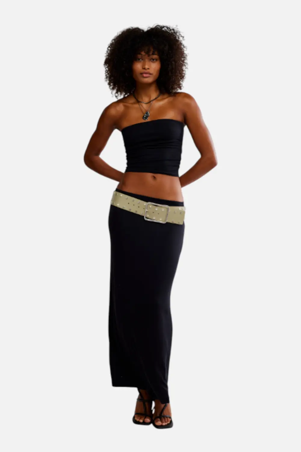 Free People Women's Good Feels Tube Set In Black 1