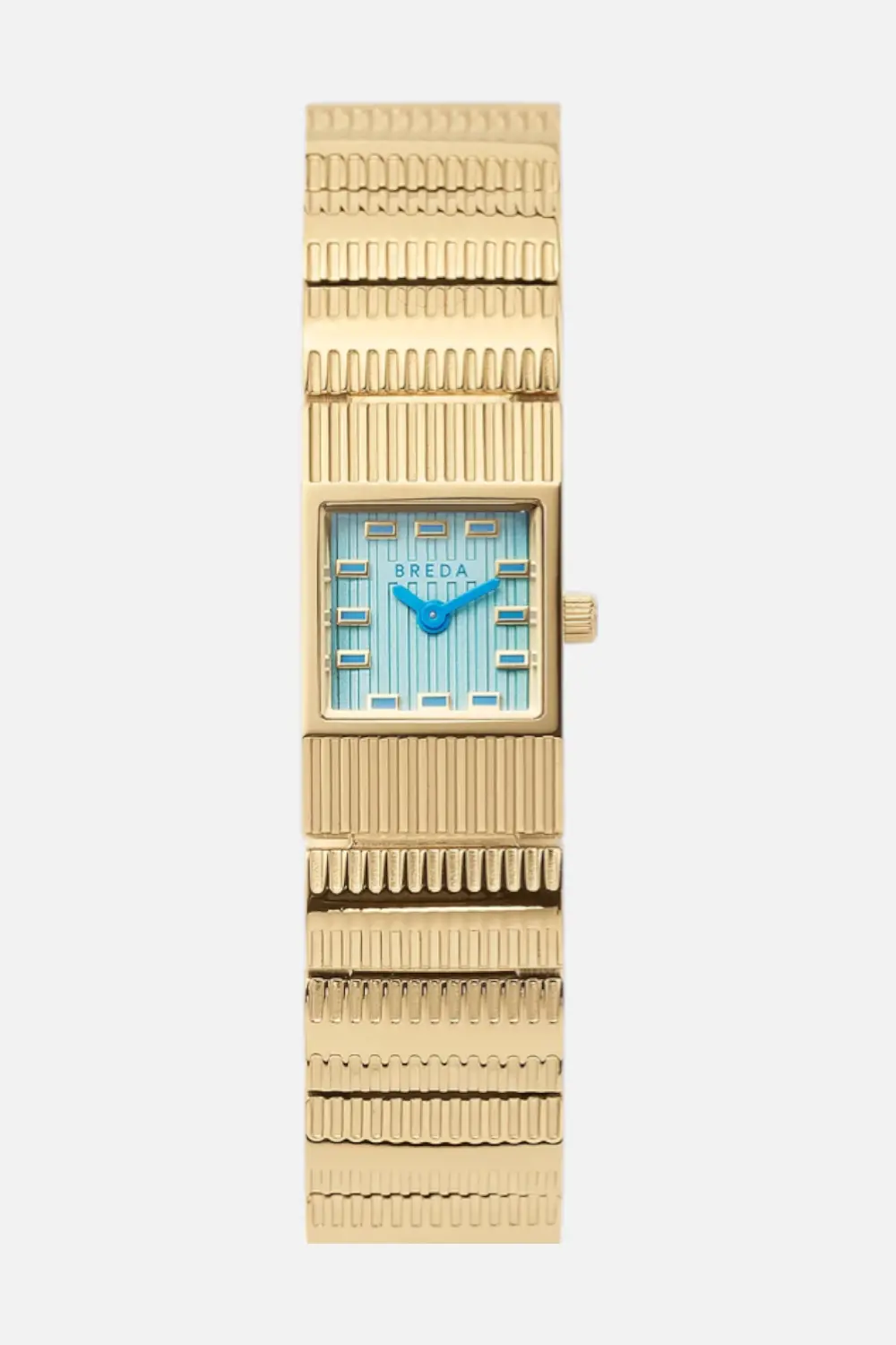 Breda Women's Groove Gold & Aqa Watch 1