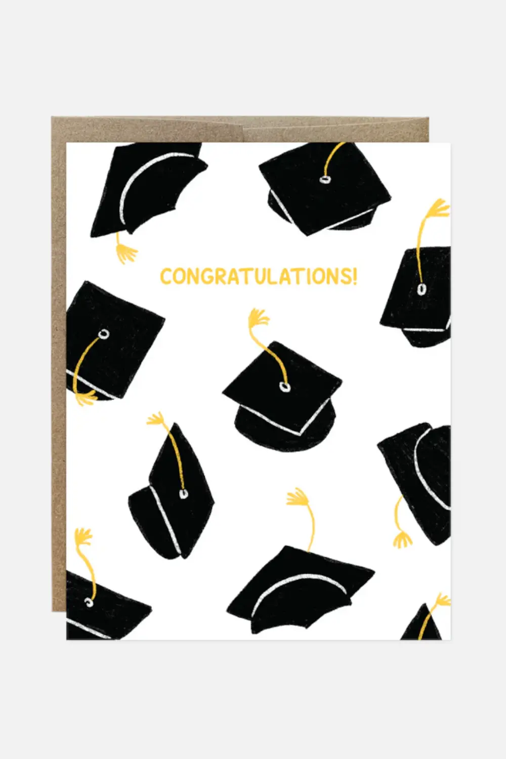 Grad Caps Confetti Card 1