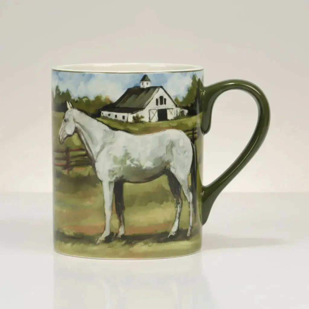 Gray Horse York Stables Mug 1