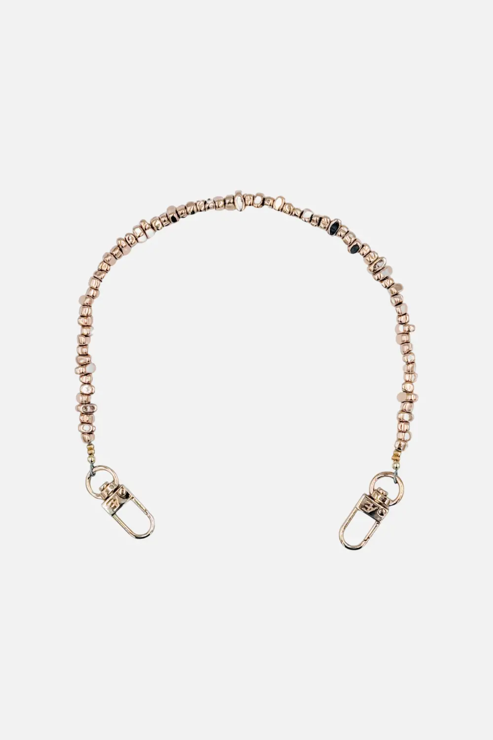 The Caep Halo Phone Wristlet In Silver & Gold 1