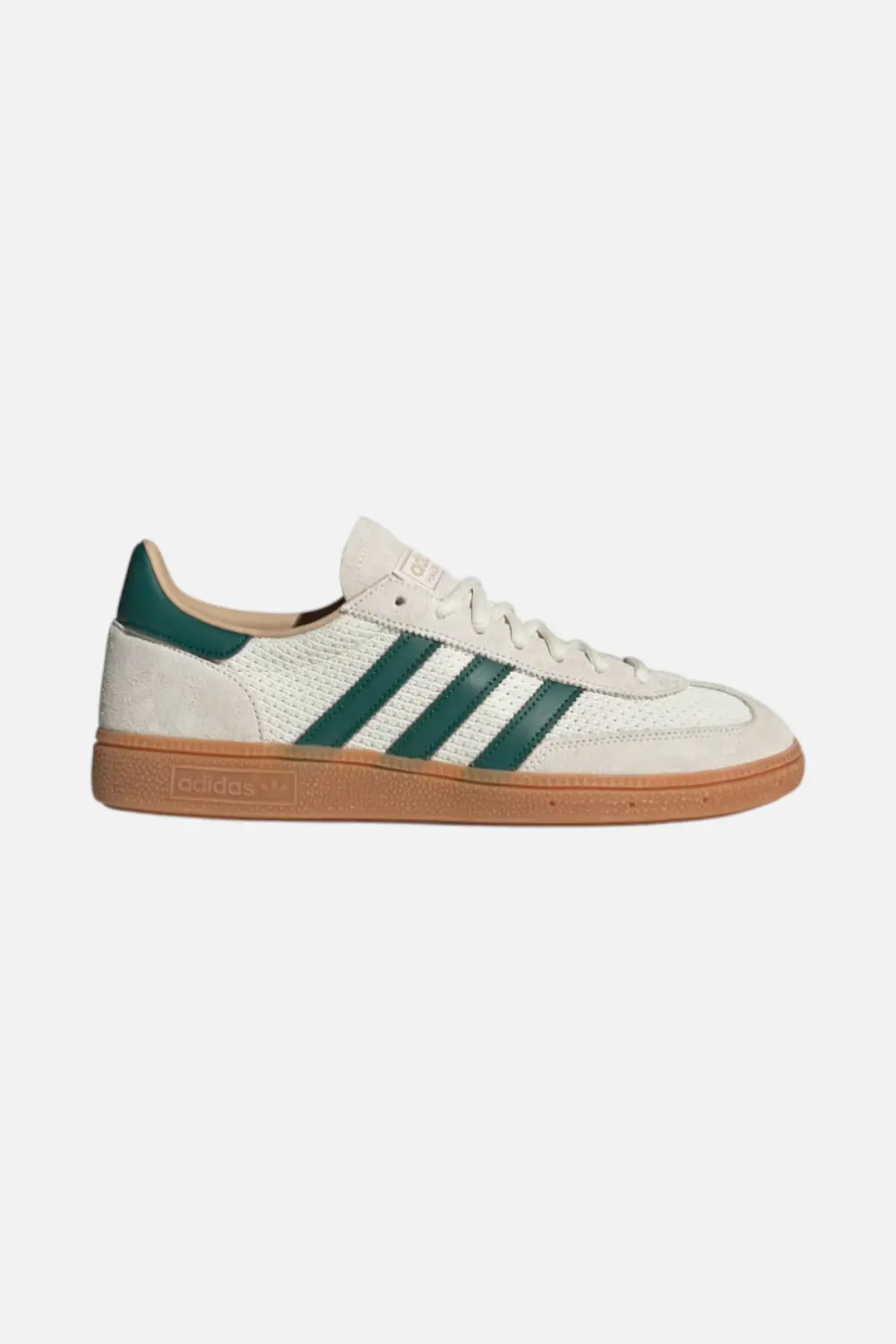 Adidas Men's Handball Spezial Sneaker In Off White And Green 1