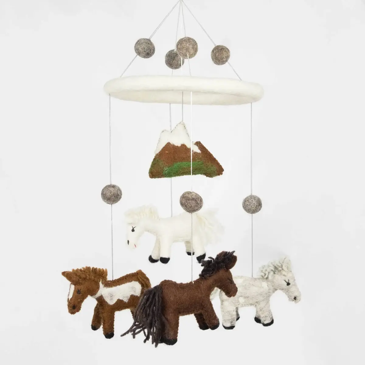 Handmade Horse Nursery Mobile 1