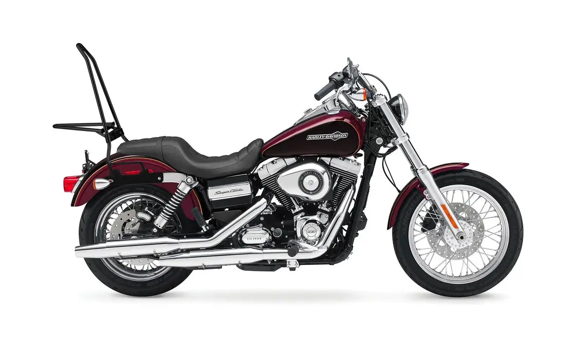Iron Born Blade 25" Sissy Bar With Foldable Luggage Rack For Harley Dyna Super Glide Custom Fxdc/I Matte Black 2