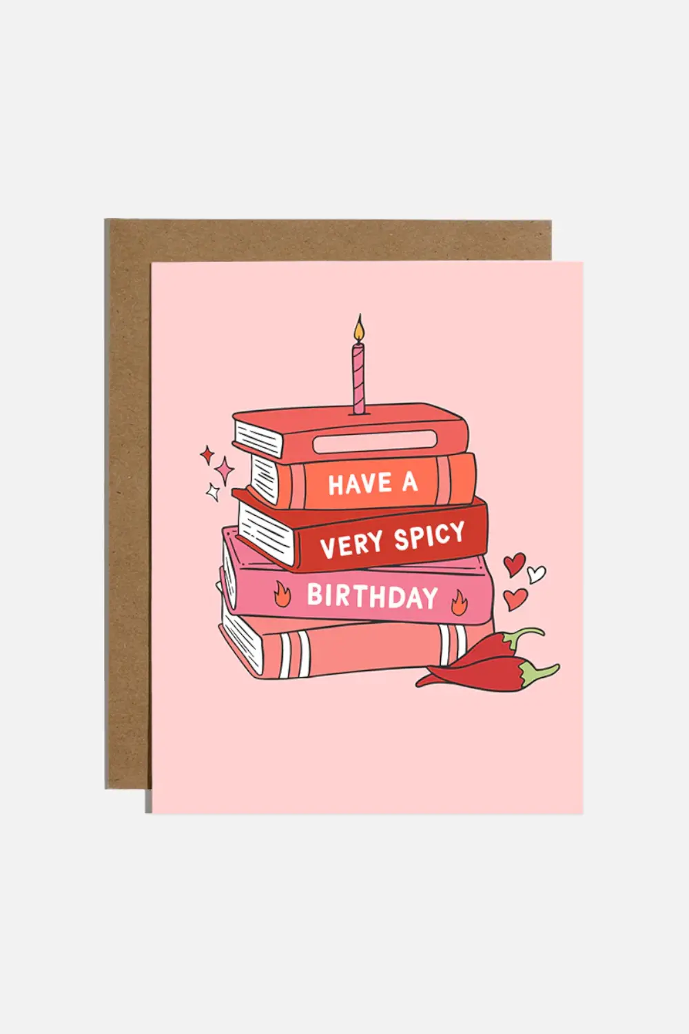 Have A Spicy Birthday Bookish Birthday Card 1