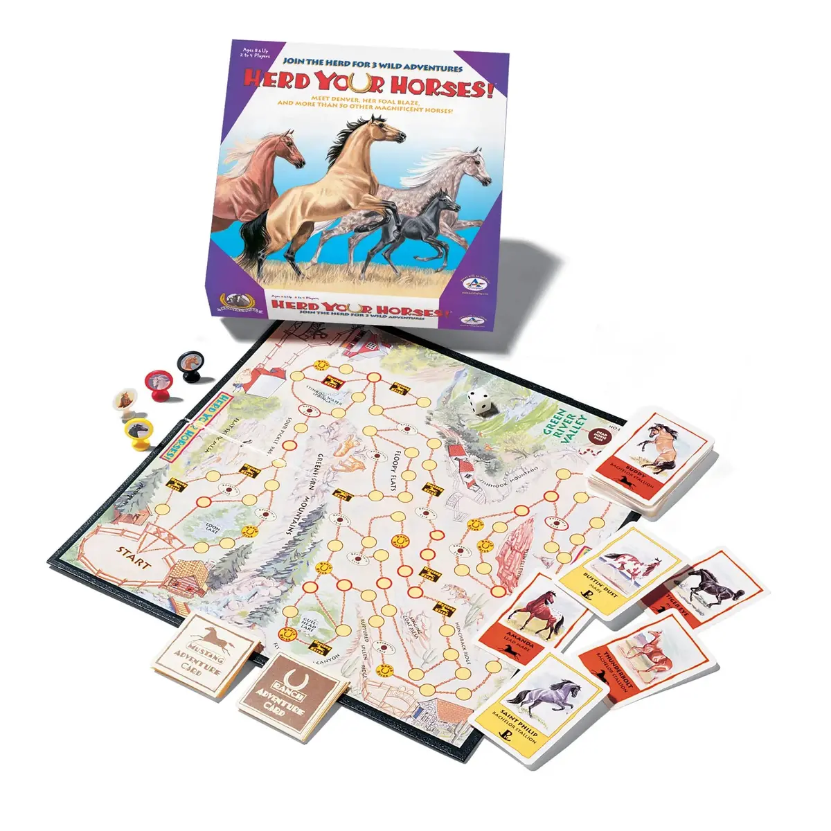 Herd Your Horses Board Game 2