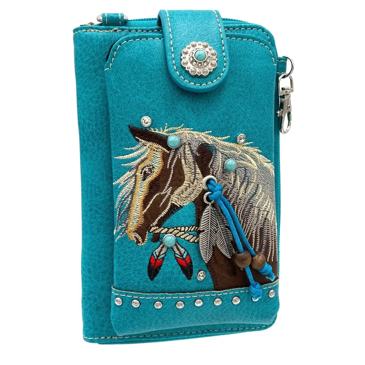 Horse Crossbody Wallet 1