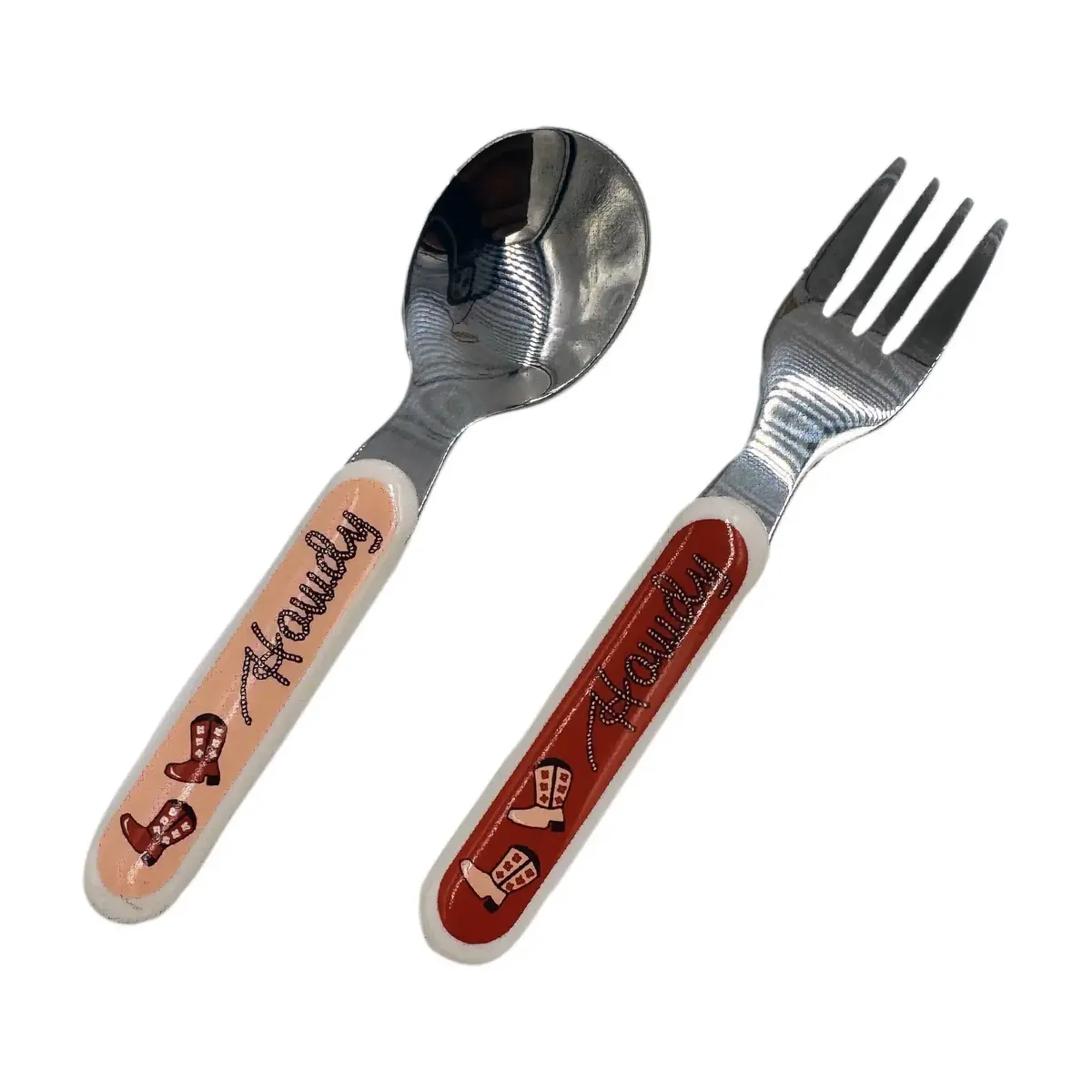 Howdy Cowgirl Silverware Set 1