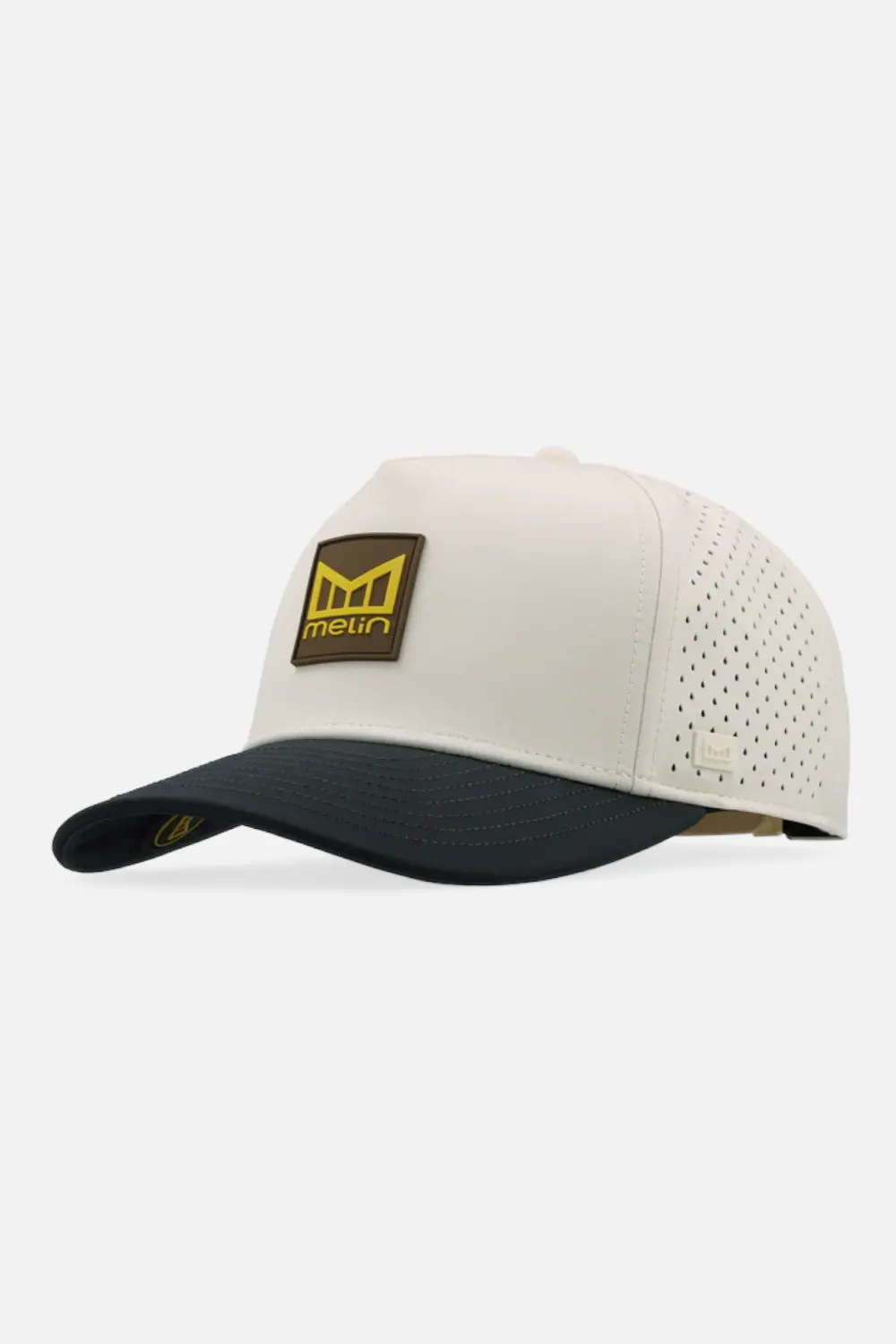 Melin Men's Hydro Stacked Odysea Hat In Yellow Jacket 1