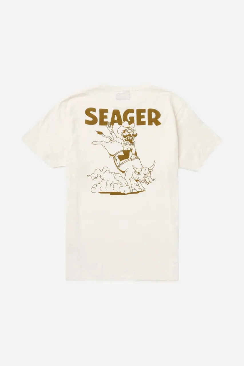 Seager Jaripeo Tee In Vintage White 1