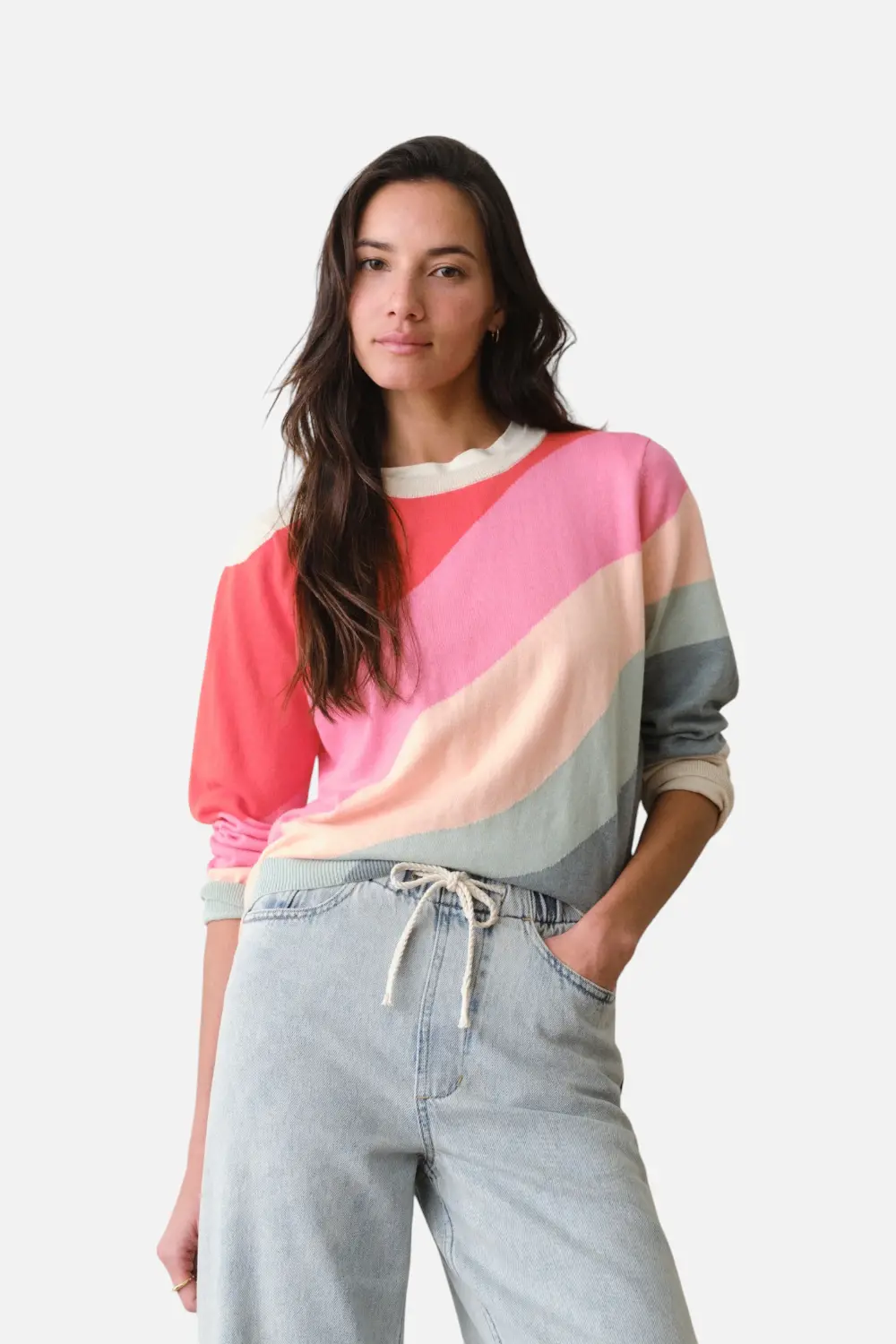 Marine Layer Women's Icon Sweater In Wave 1