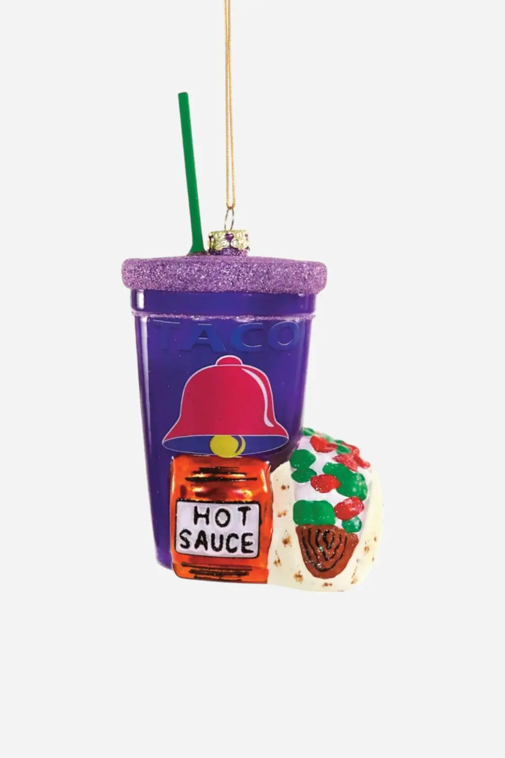 Fast Food Taco Meal Ornament 1