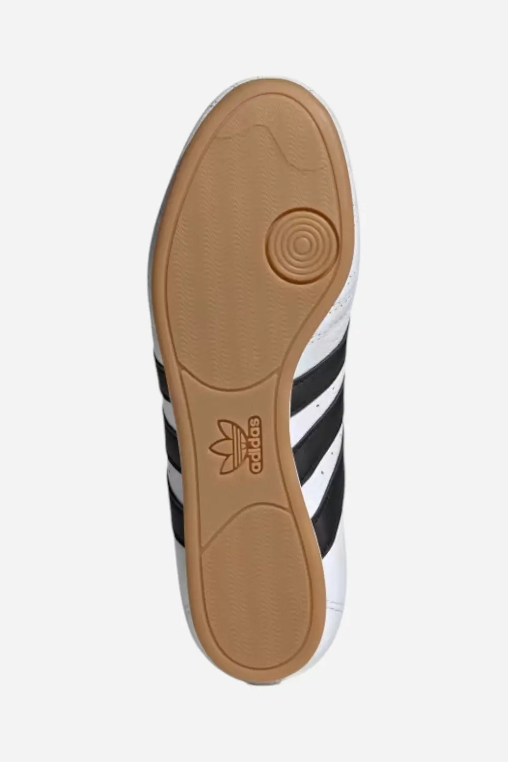 Adidas Taekwondo Lace Shoes In White, Black & Gum 3