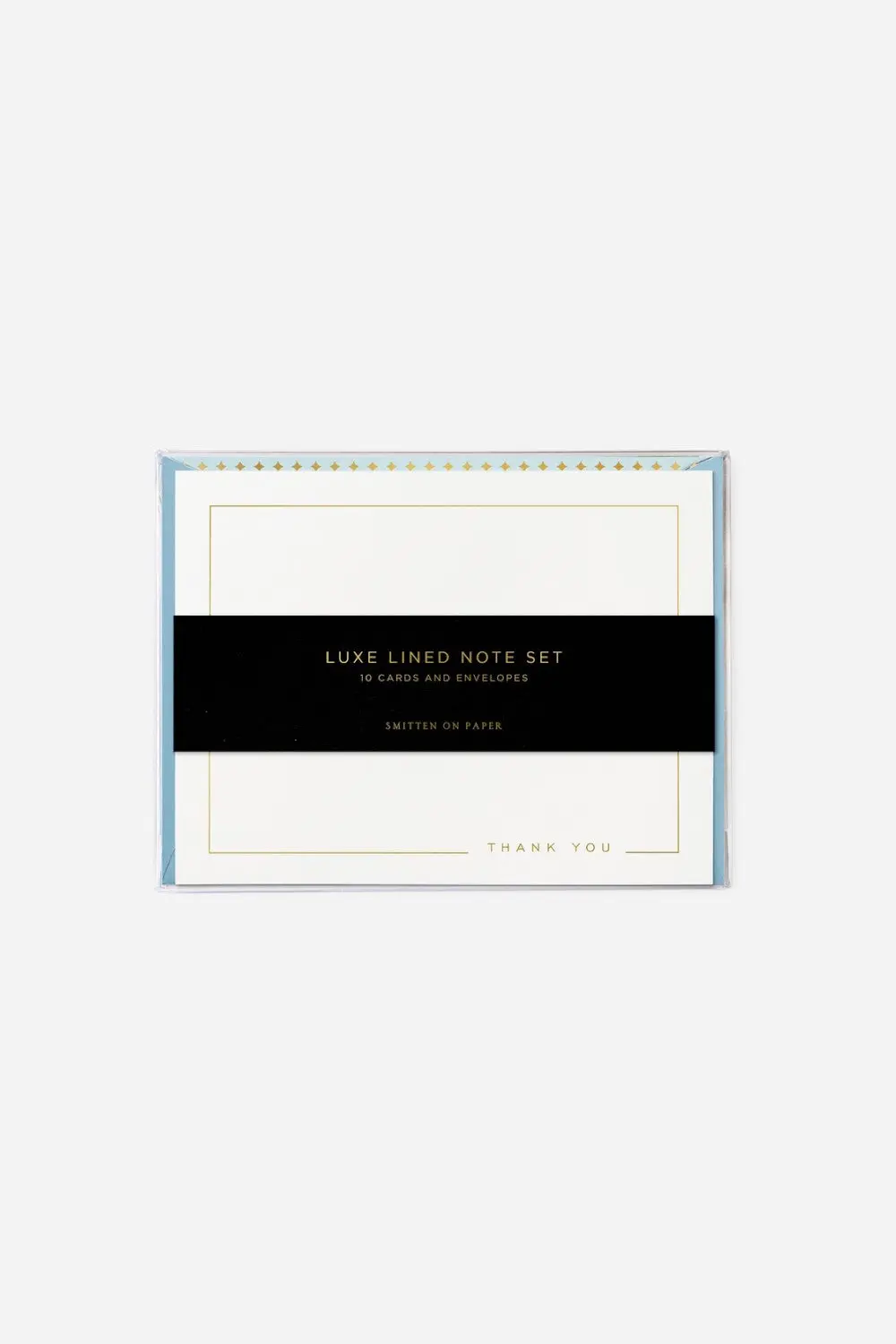 Smitten On Paper Thank You Luxe Lined Note Set Of 10 1