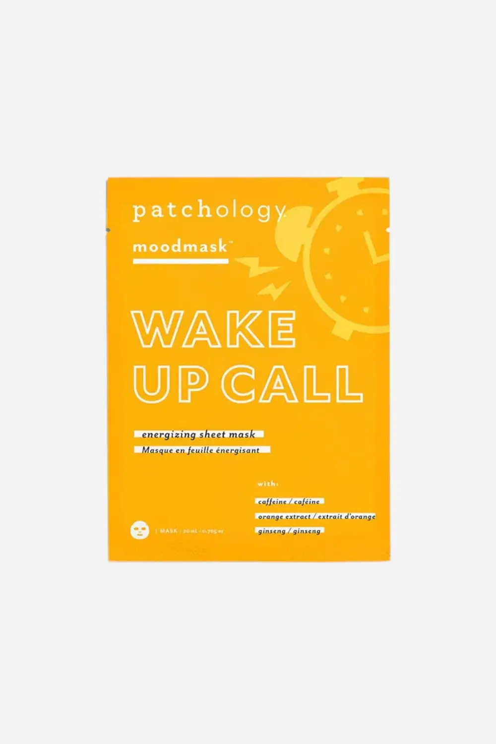 Patchology Wake Up Call Single Face Mask 1