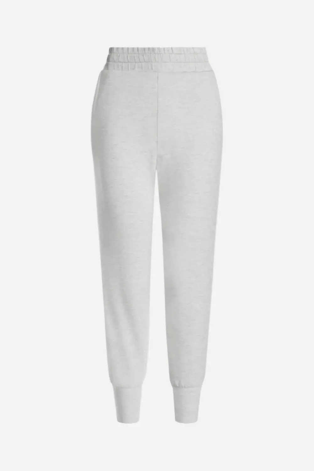 Varley The Slim Cuff Pant 25" In Ivory Marl 1