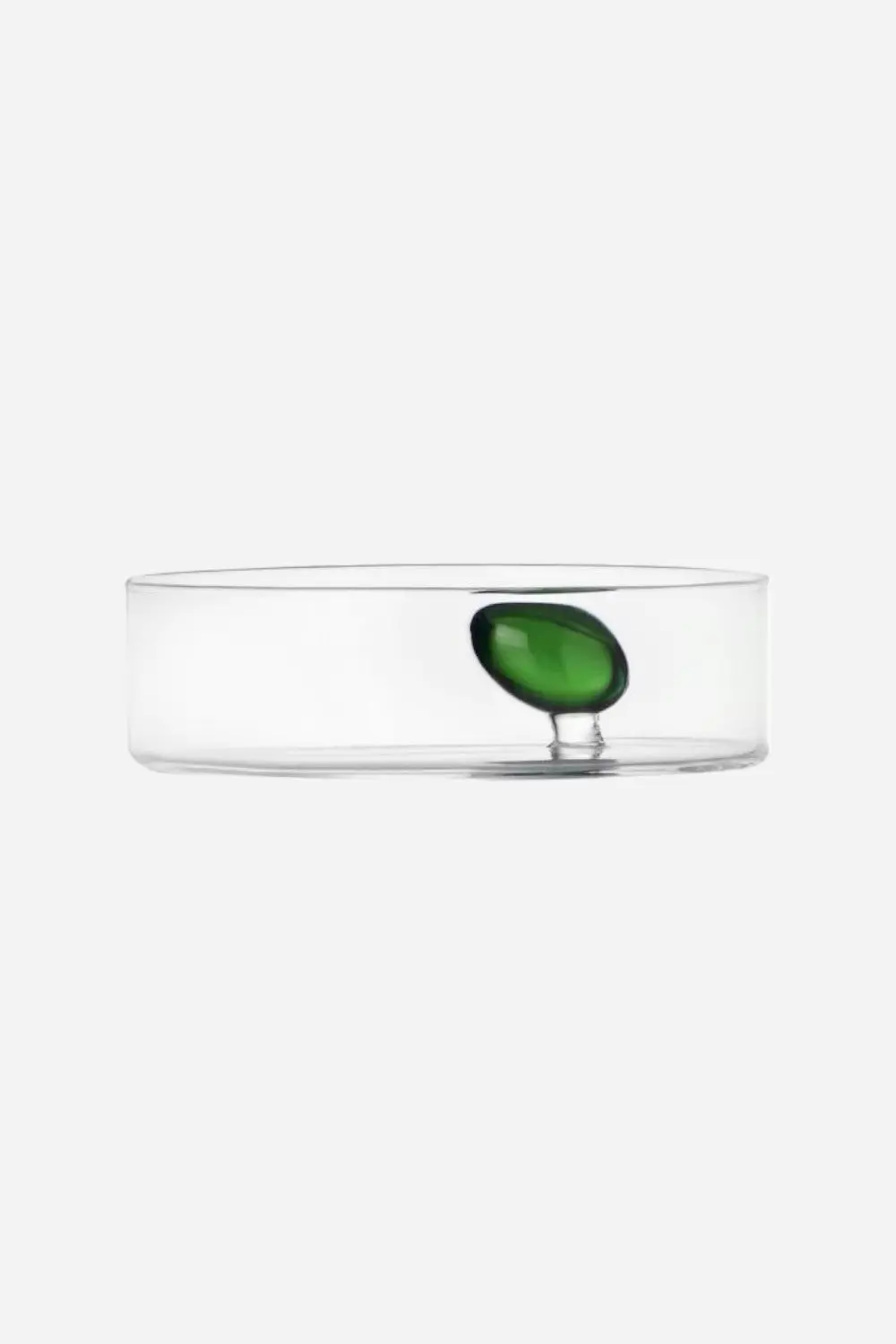 Ichendorf Travasi Clear Bowl With Green Olive 1