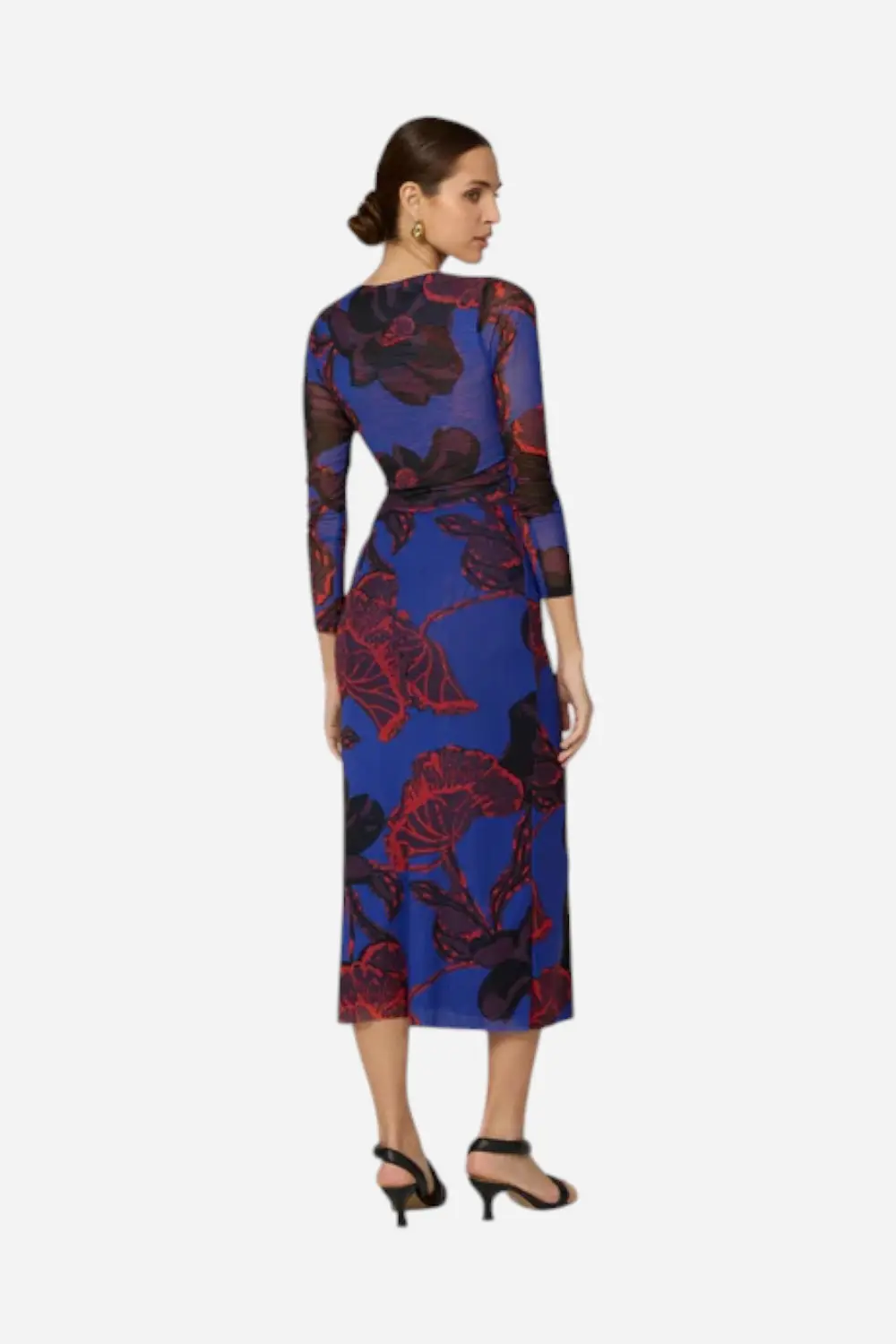 Cleobella Katya Ankle Dress In La Rouge 3