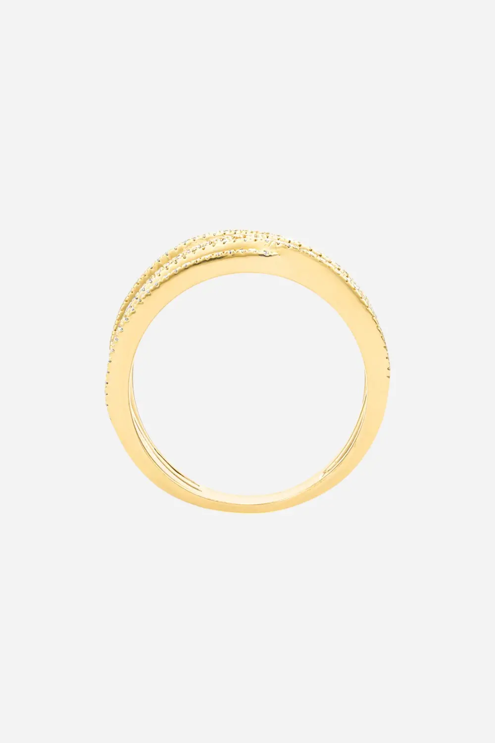 Ella Stein Make Connections Statement Ring Gold 2