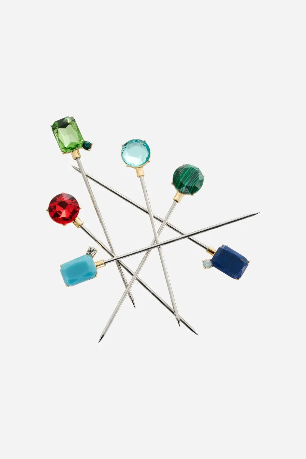 Joanna Buchanan Bright Gems Cocktail Picks - Set Of 6 1