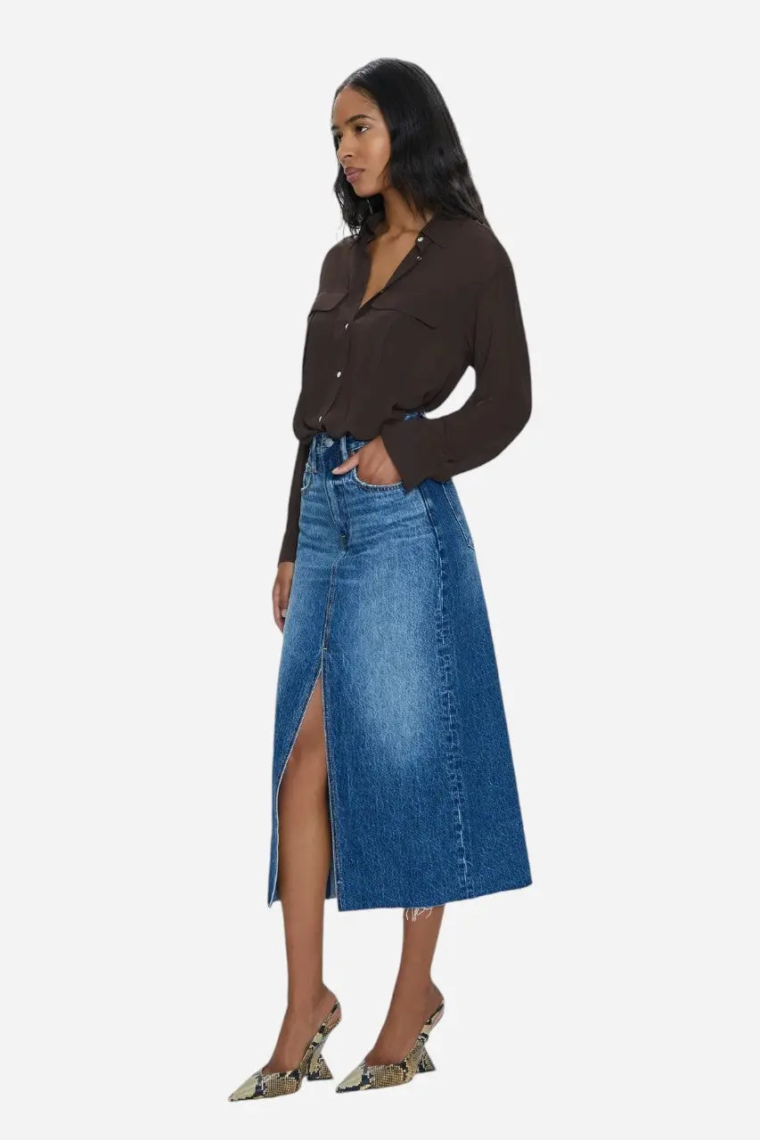 Pistola Alice Midi Skirt In Fairfax 5